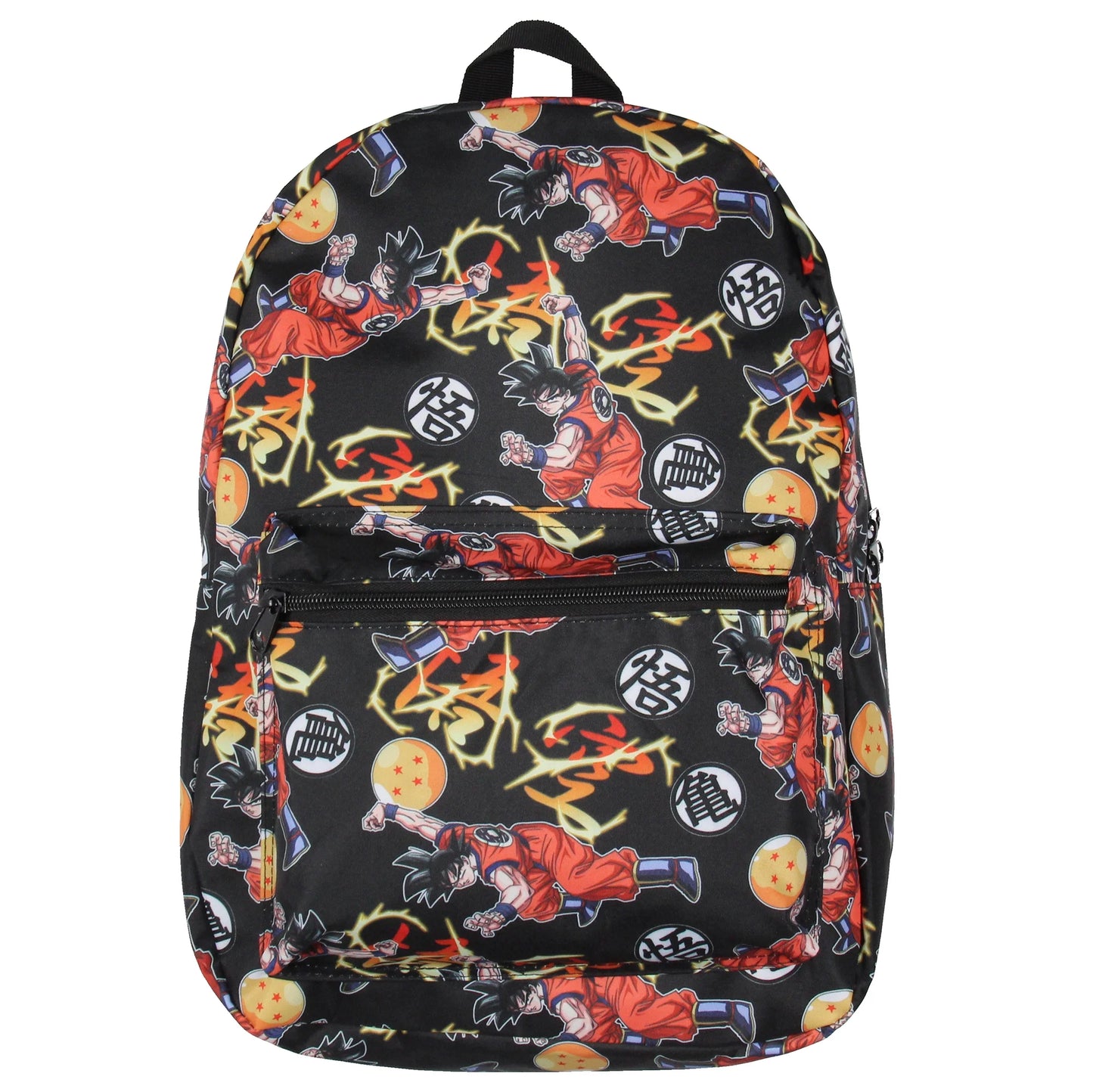Dragon Ball Z Backpack Character Fighting Stance Backpack Laptop School Travel Backpack